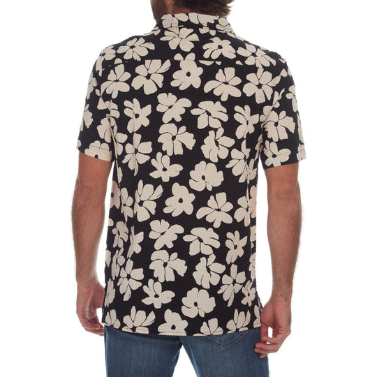 Hector Printed Seer Sucker Shirt - One Revolver Surfboards