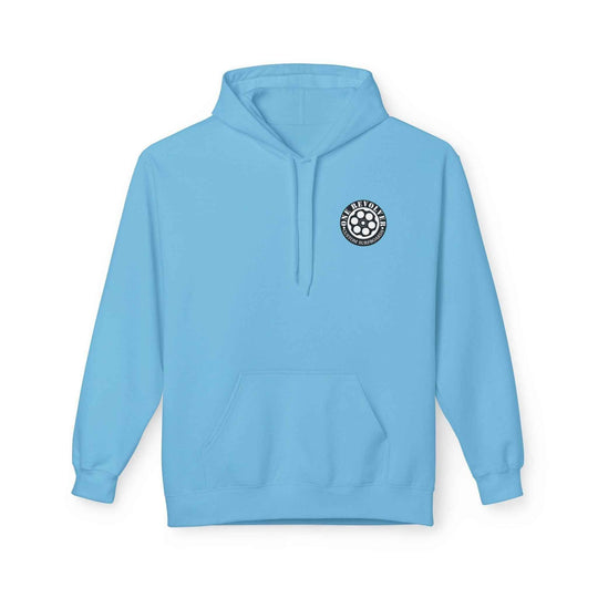 Smile Hoodie by One Revolver Surfboards – Unisex Midweight Fleece for Surf & Street - One Revolver Surfboards