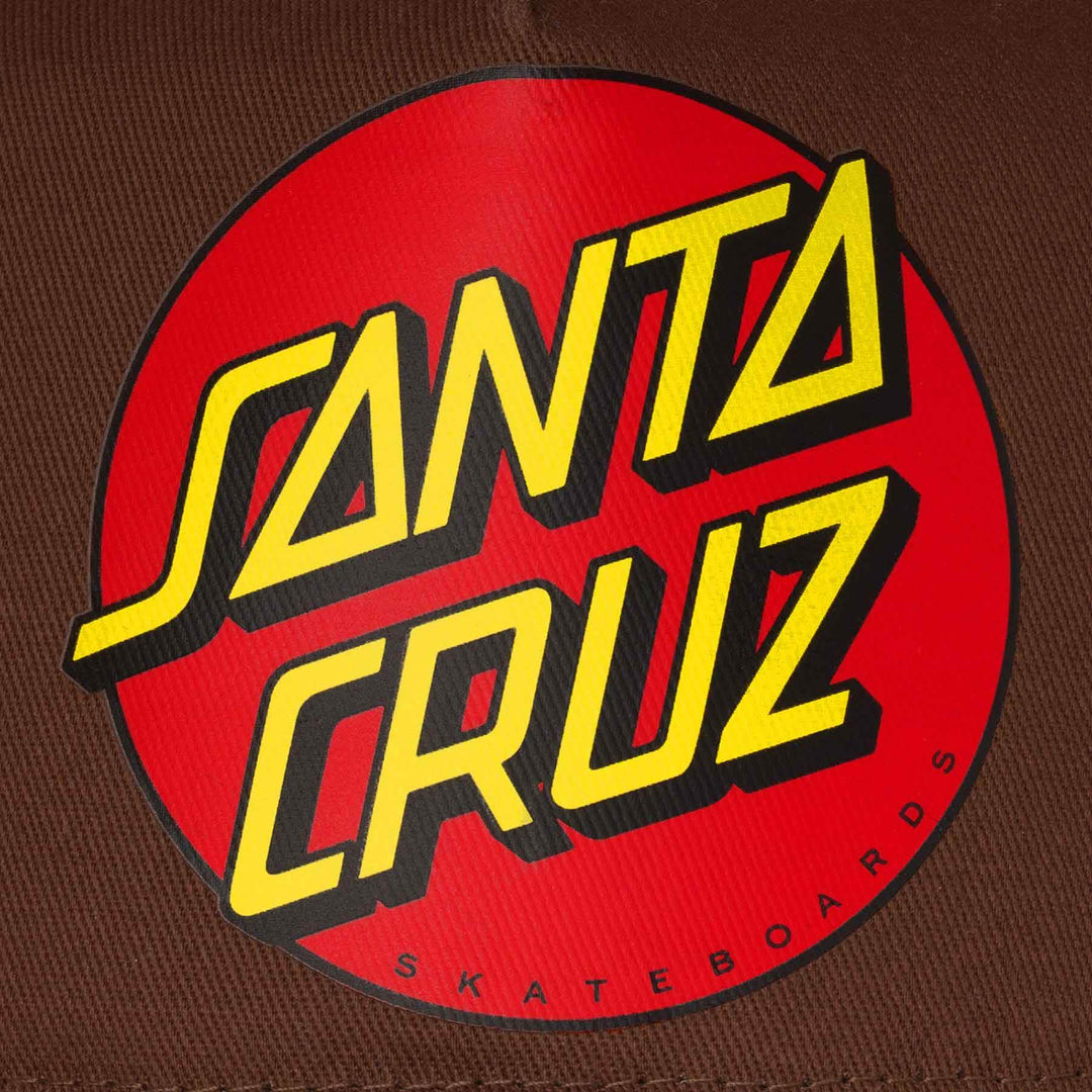 Santa Cruz Classic Dot Mesh Trucker High Profile Mens Hat - One Revolver Surfboards