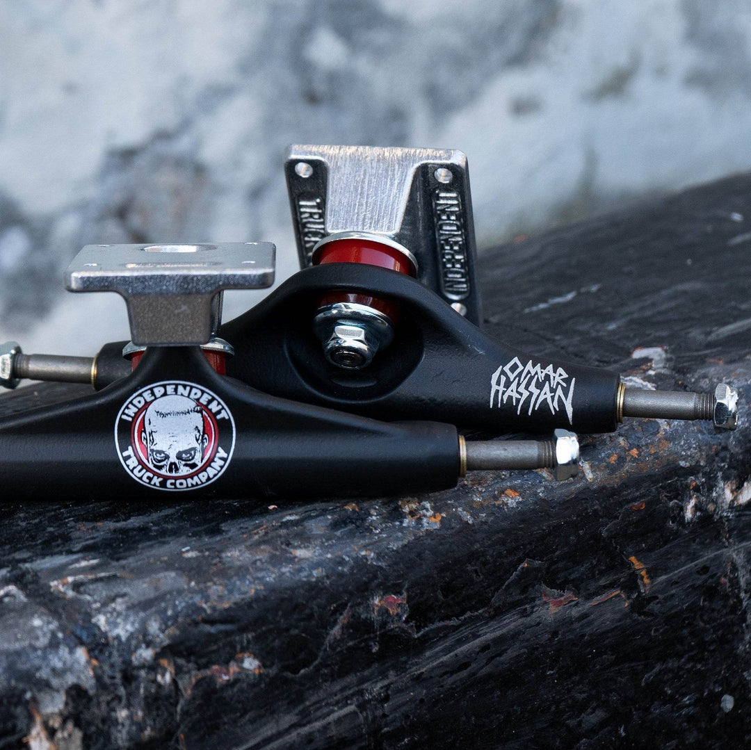 Independent Omar Hassan Stage 11 Hollow Skateboard Trucks - One Revolver Surfboards