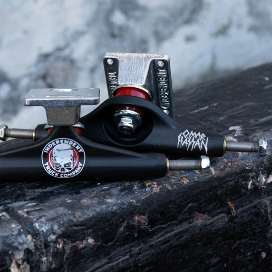 Independent Omar Hassan Stage 11 Hollow Skateboard Trucks - One Revolver Surfboards