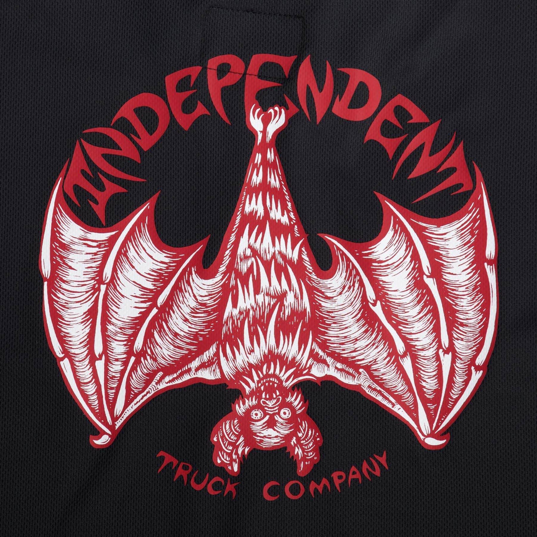 Independent Night Prowlers L/S Hooded Baseball Jersey Top Jacket - One Revolver Surfboards