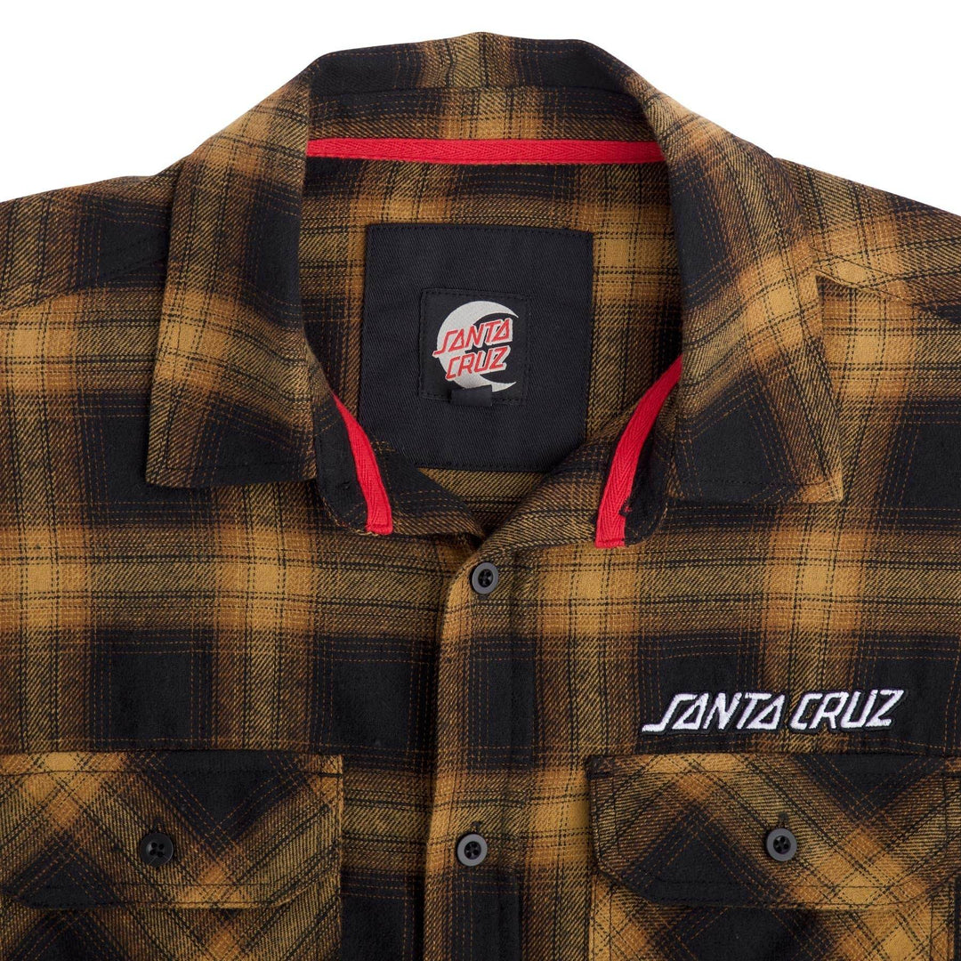 Santa Cruz Stone L/S Flannel - One Revolver Surfboards