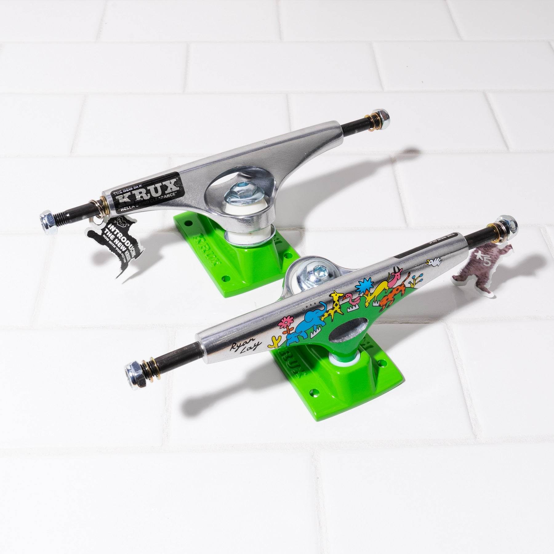 Krux K5 Pro Ryan Lay Watering Hole Standard Skateboard Trucks - One Revolver Surfboards