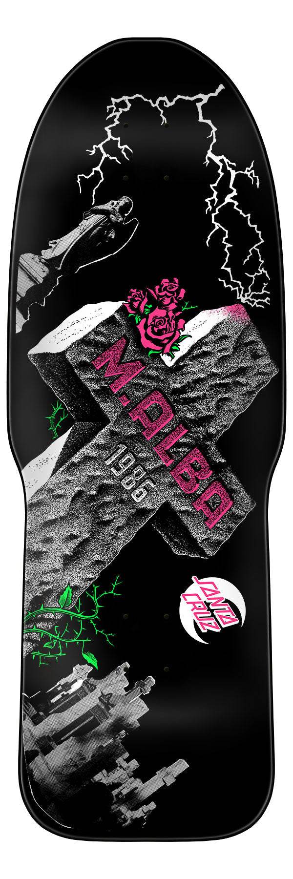 Santa Cruz Malba Tombstone 50th Anniversary Skateboard Deck - One Revolver Surfboards