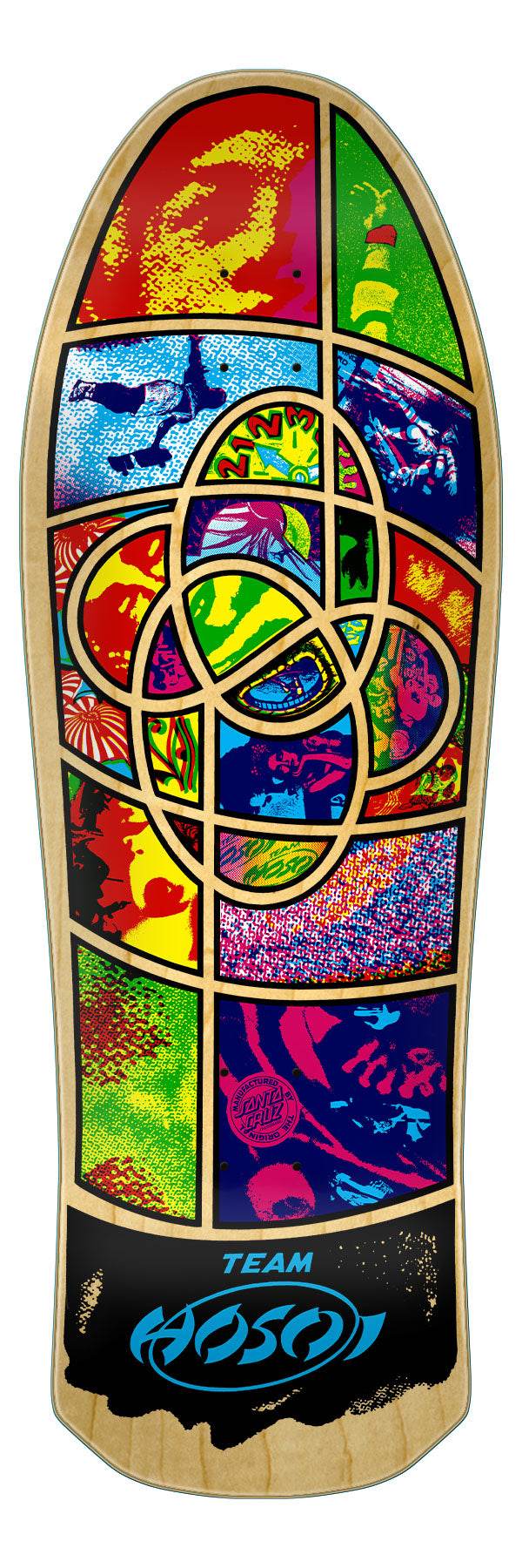 Santa Cruz Hosoi Irie Eye 50th Anniversary Skateboard Deck - One Revolver Surfboards