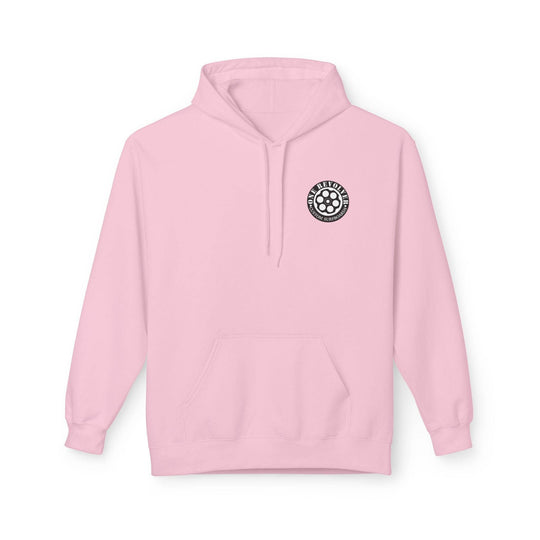 Smile Hoodie by One Revolver Surfboards – Unisex Midweight Fleece for Surf & Street - One Revolver Surfboards