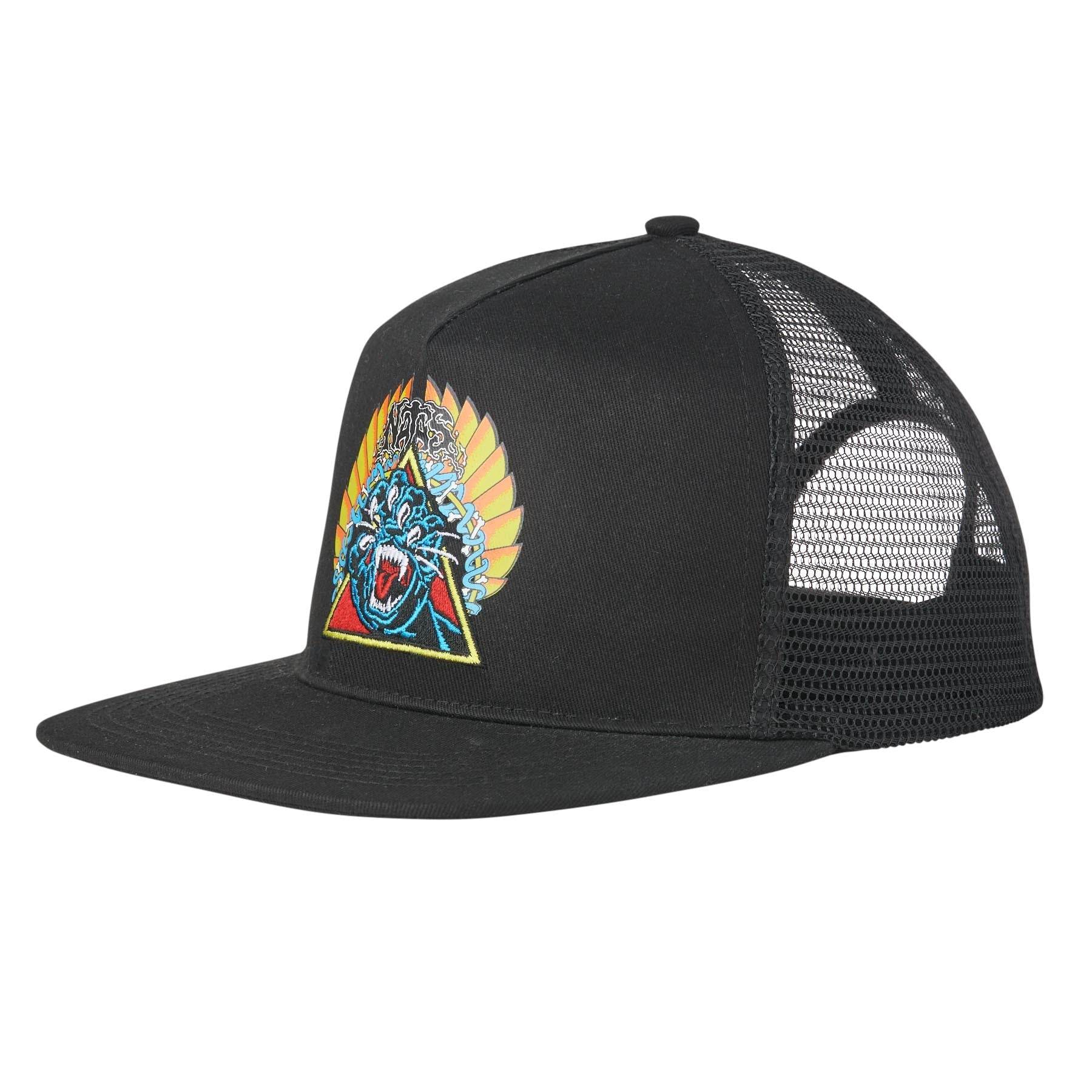 Santa Cruz Natas Screaming Panther Mesh Profile Trucker High Hat - One Revolver Surfboards
