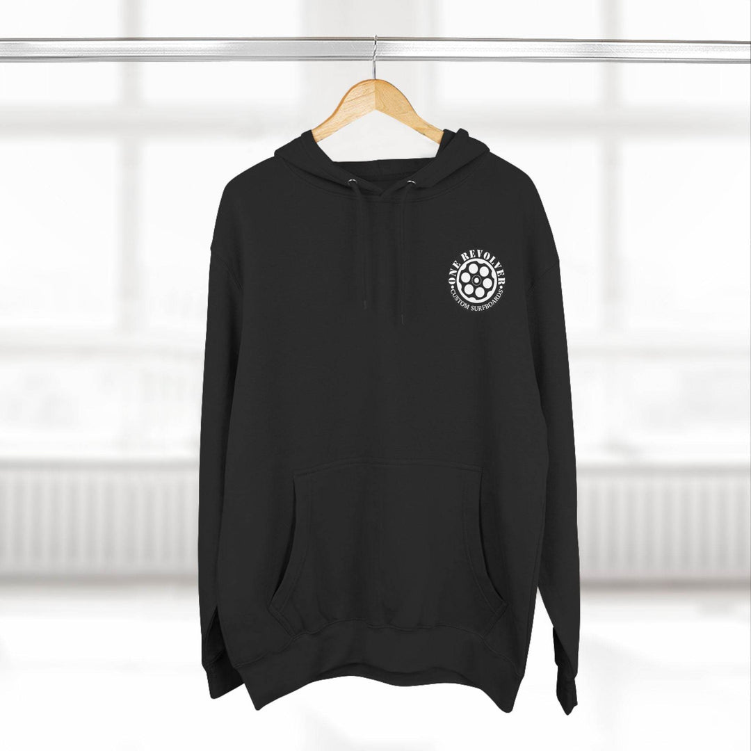 80's Surf Style Hoodie – One Revolver Fleece Pullover - One Revolver Surfboards