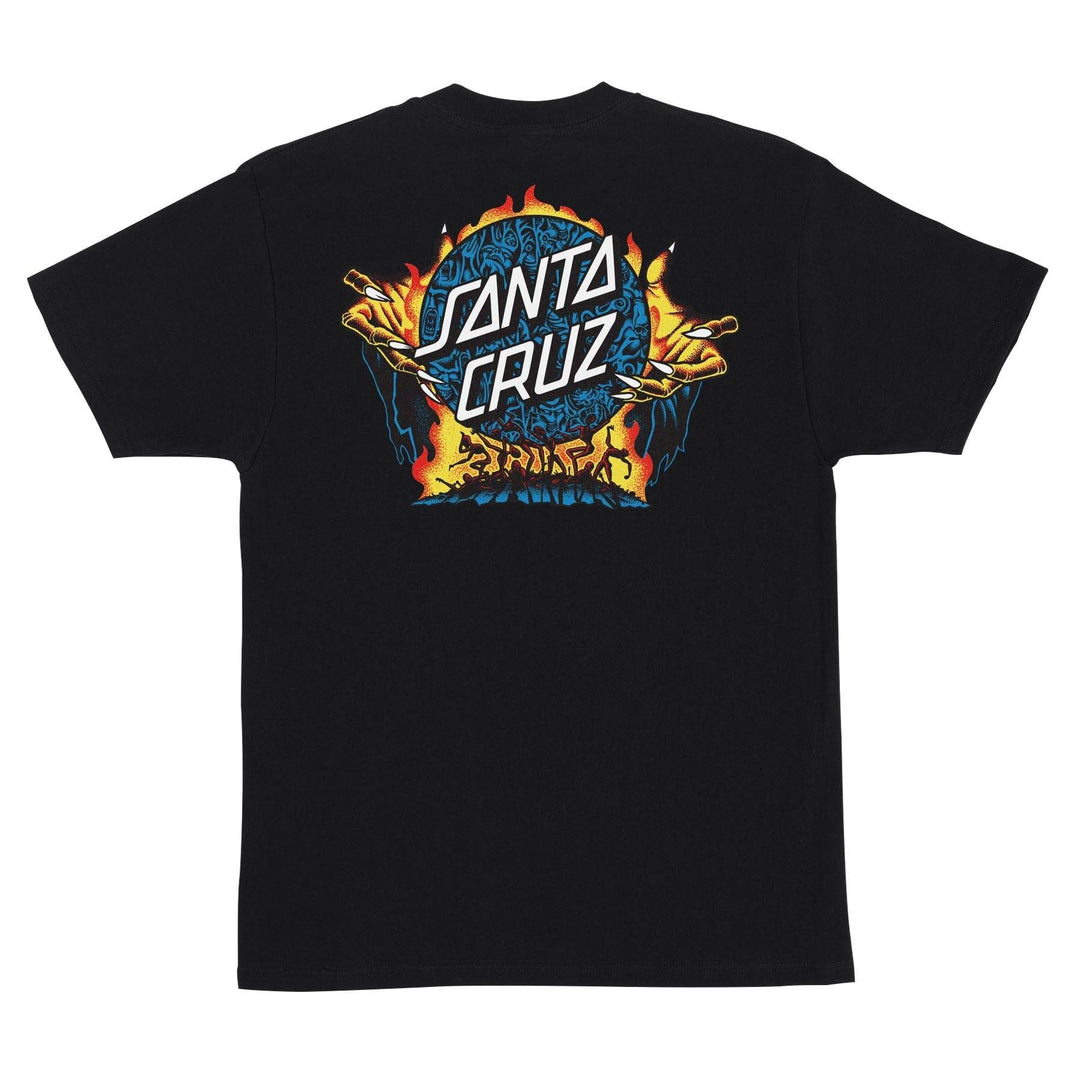 SANTA CRUZ KNOX FIREPIT DOT T-SHIRT - One Revolver Surfboards