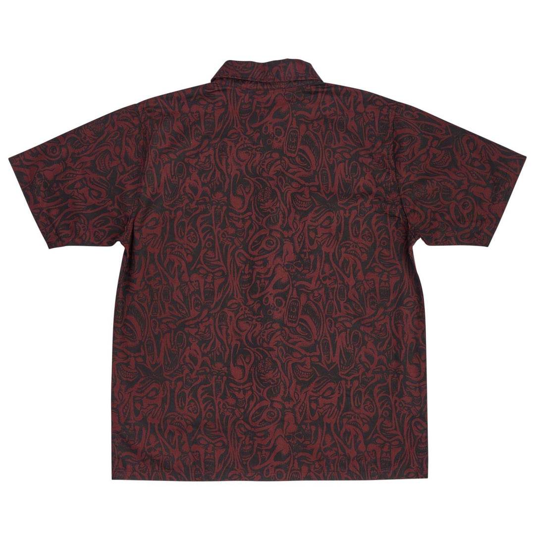 SANTA CRUZ TOM KNOX FACES BUTTON-UP WORK SHIRT - One Revolver Surfboards
