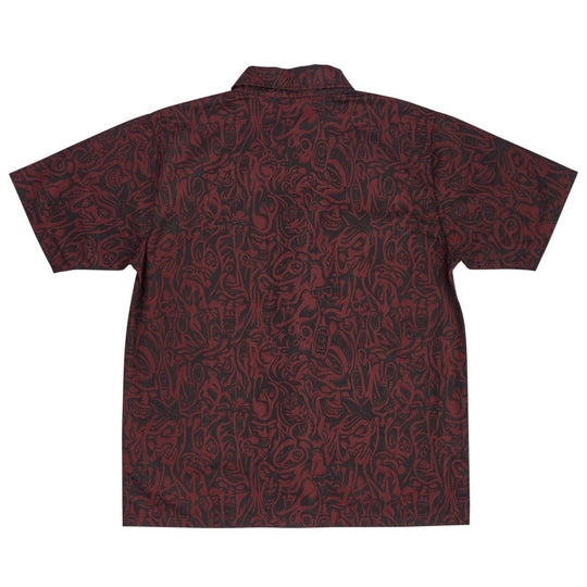 SANTA CRUZ TOM KNOX FACES BUTTON-UP WORK SHIRT - One Revolver Surfboards