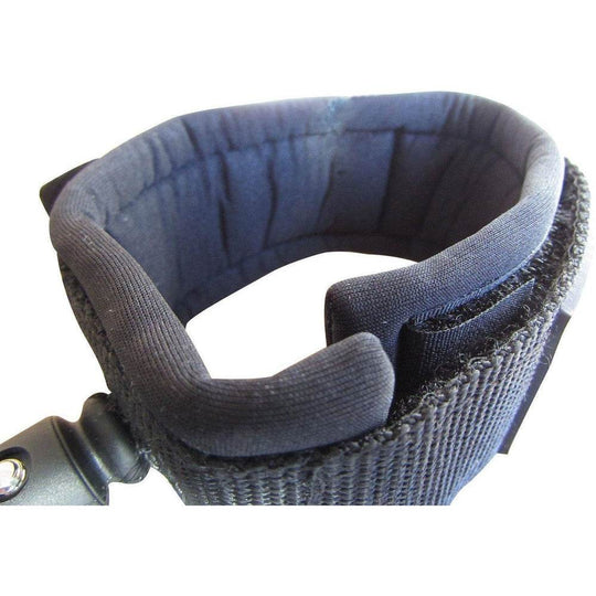 DORSAL Premium Stand Up Paddle board SUP Surf Leash 10' COILED - Double Stainless Steel Swivels and Triple Rail Saver - One Revolver Surfboards