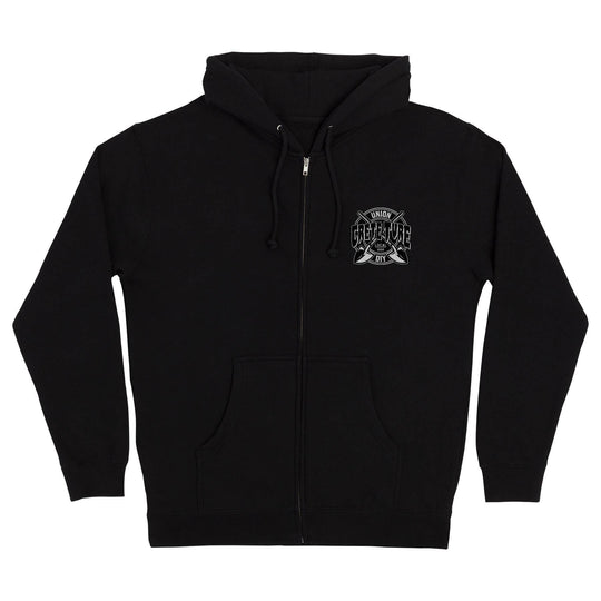 Creature Crete-Ture DIY Zip Heavyweight Hooded Sweatshirt - One Revolver Surfboards
