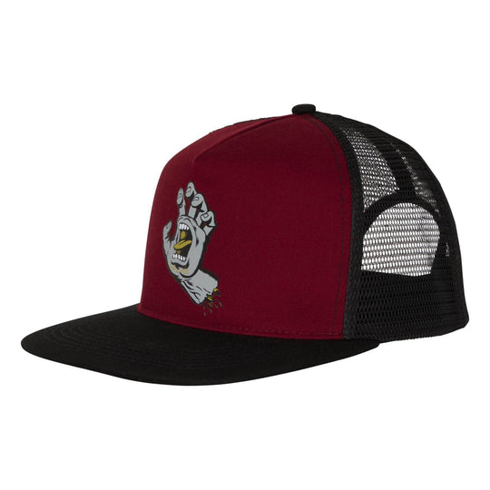 Santa Cruz Screaming Hand Front Mesh Trucker High Profile Hat - One Revolver Surfboards