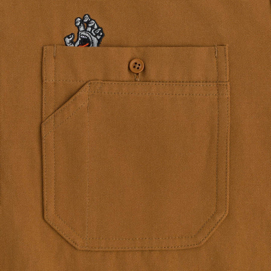 Santa Cruz Hand Utility L/S Button Up Work Top - One Revolver Surfboards