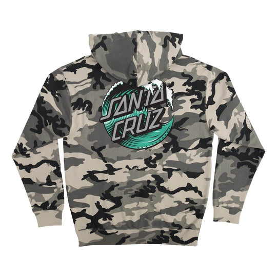 SANTA CRUZ WAVE DOT P/O HEAVYWEIGHT HOODED SWEATSHIRT - One Revolver Surfboards
