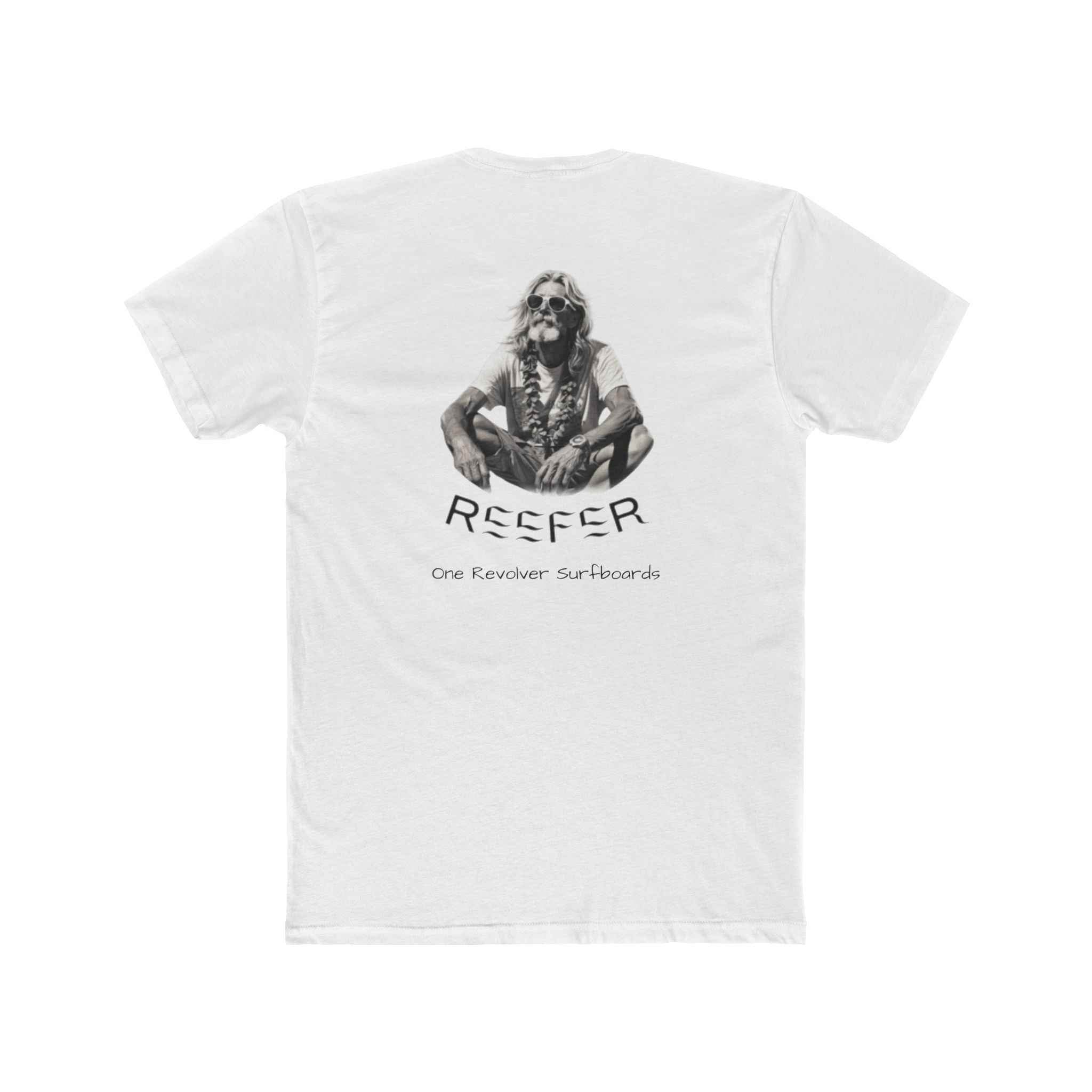 Reefer Unisex Surf T-Shirt – Laid-Back Cotton Crew with Chill Vibes - T-Shirt - One Revolver Surfboards