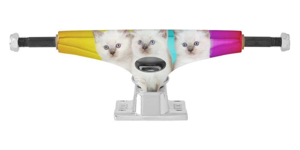 KRUX K5 KROME RAINBOW KITTIES STANDARD SKATEBOARD TRUCKS - One Revolver Surfboards
