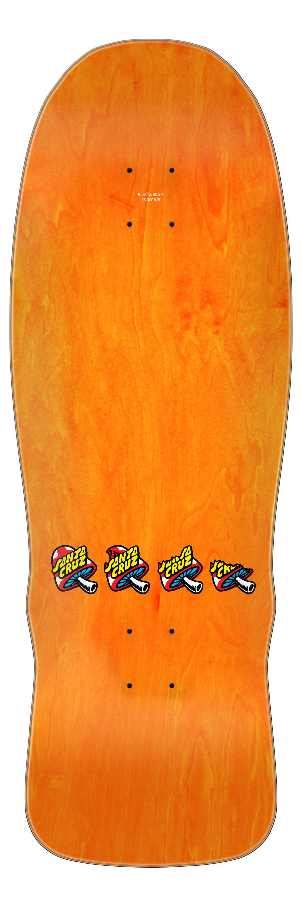SANTA CRUZ ERICK WINKOWSKI 8BALLR COMIC SHAPED 10.35
