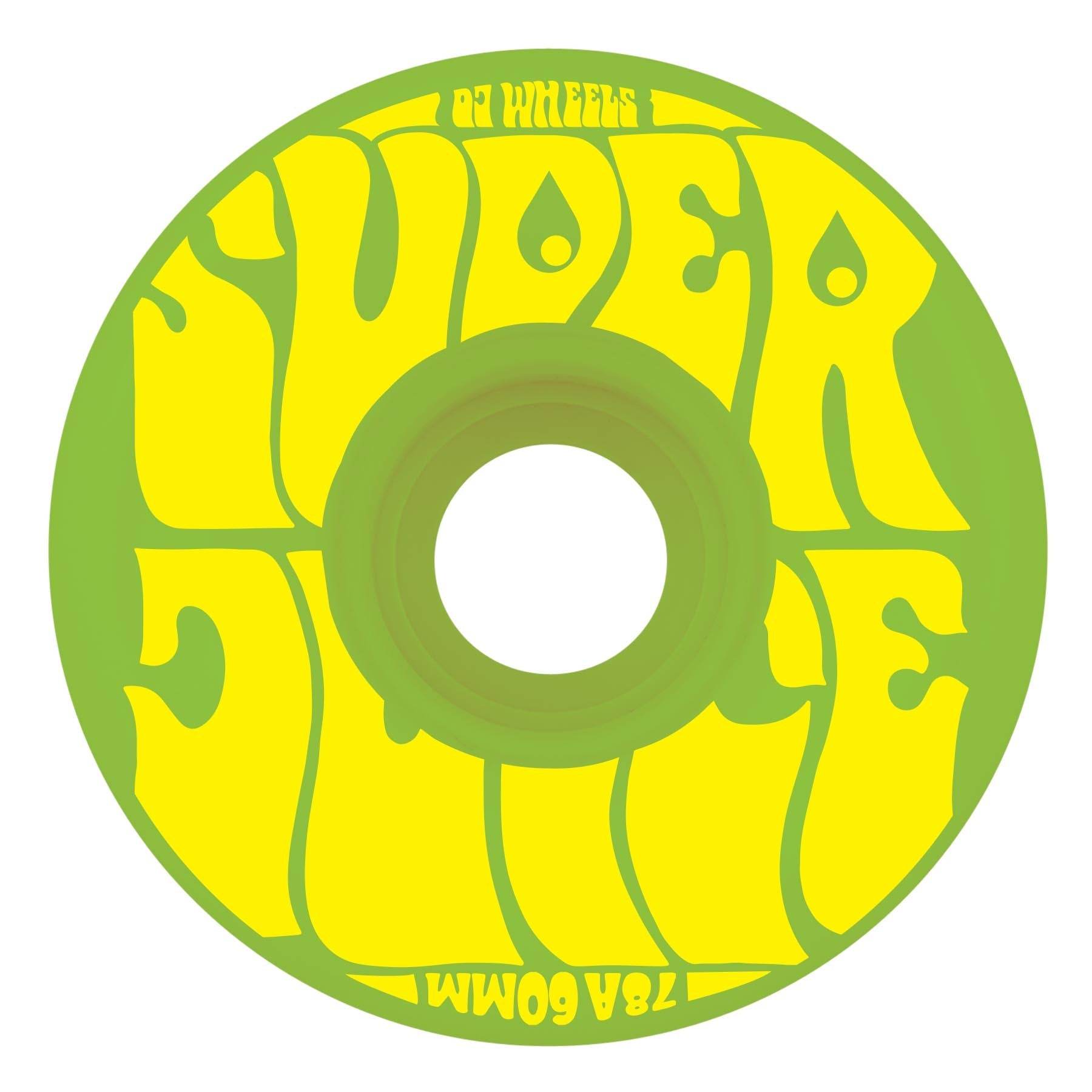 OJ Super Juice Green 60mm 78a Skateboard Wheels - One Revolver Surfboards