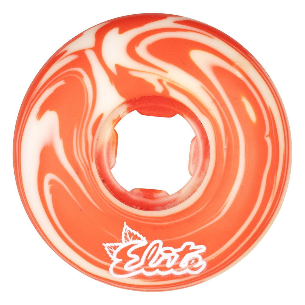 OJ WINKOWSKI MUSHROOM ELITE EZ EDGE RED / WHITE SWIRL 53mm 101a SKATEBOARD WHEELS - One Revolver Surfboards