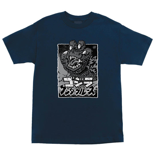 Santa Cruz x Godzilla Hand Front T-Shirt - One Revolver Surfboards