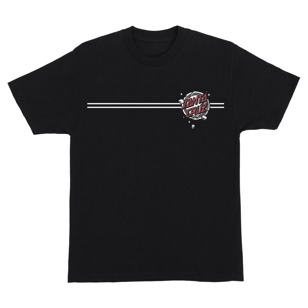 SANTA CRUZ ROSKOPP DESTRUCT DOT STRIPES T-SHIRT - One Revolver Surfboards