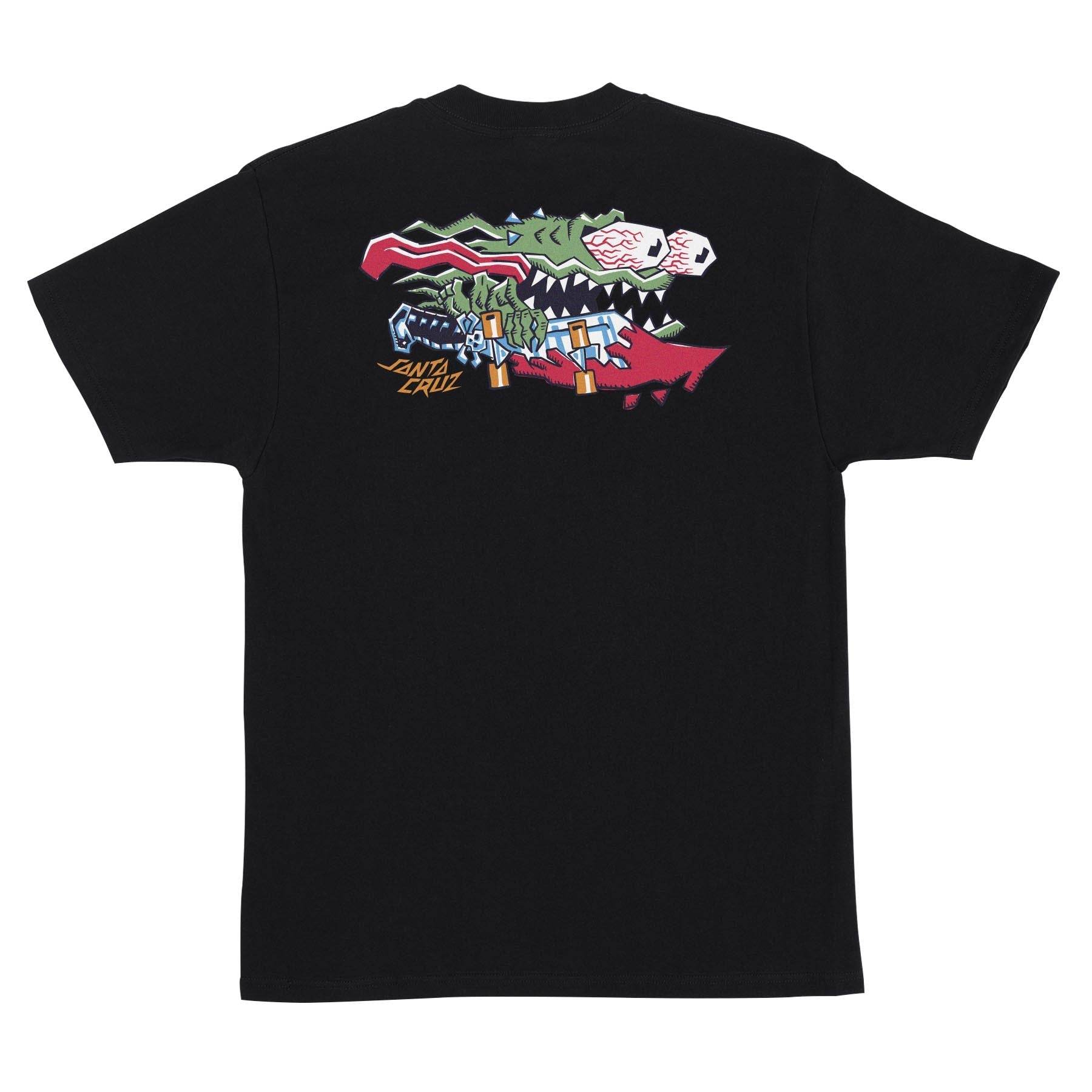 SANTA CRUZ MEEK SCRATCHED SLASHER T-SHIRT - One Revolver Surfboards