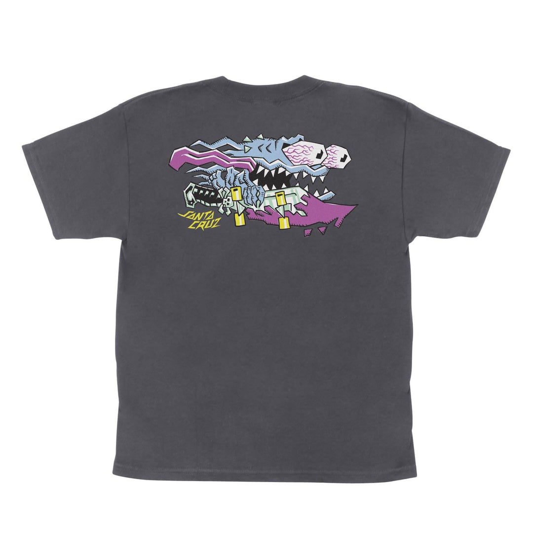 SANTA CRUZ MEEK SCRATCHED SLASHER YOUTH T-SHIRT - One Revolver Surfboards