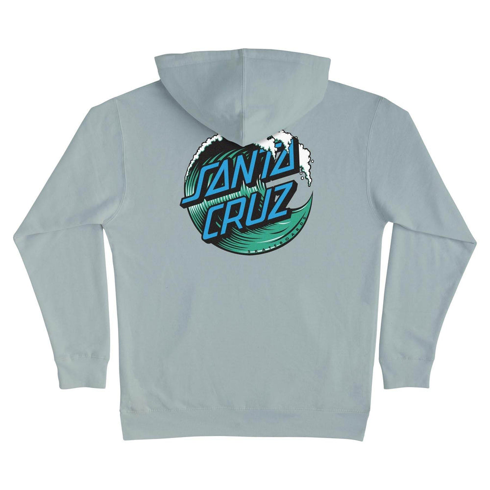 SANTA CRUZ WAVE DOT P/O HEAVYWEIGHT HOODED SWEATSHIRT - One Revolver Surfboards