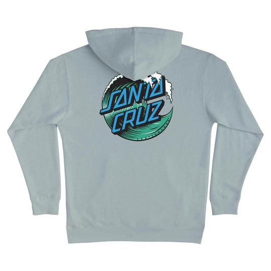 SANTA CRUZ WAVE DOT P/O HEAVYWEIGHT HOODED SWEATSHIRT - One Revolver Surfboards