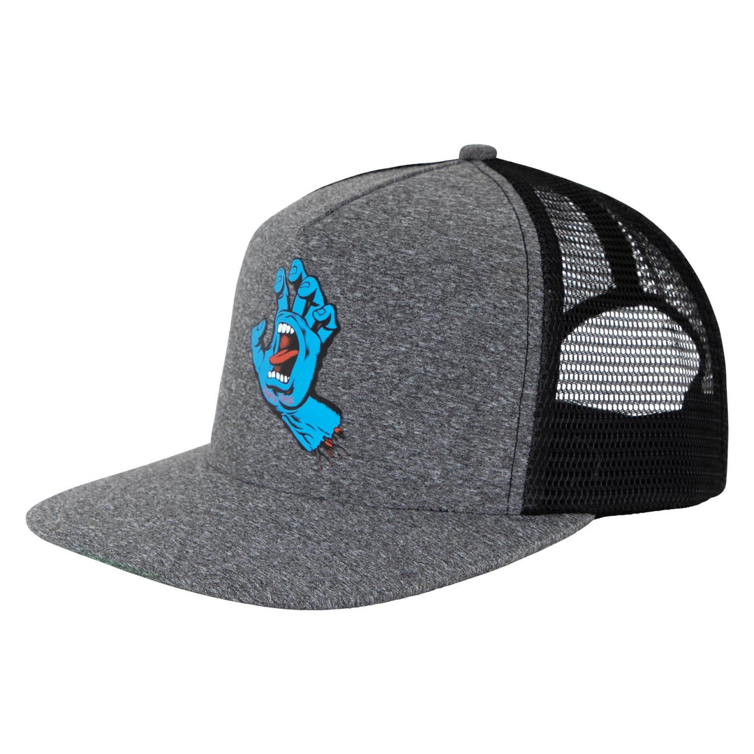 Santa Cruz Screaming Hand Front Mesh Trucker High Profile Hat - One Revolver Surfboards
