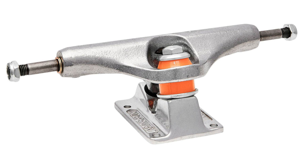 Independent Bauhaus Polished Silver Mid Skateboard Trucks - One Revolver Surfboards