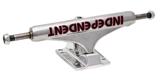 Independent Bauhaus Polished Silver Mid Skateboard Trucks - One Revolver Surfboards