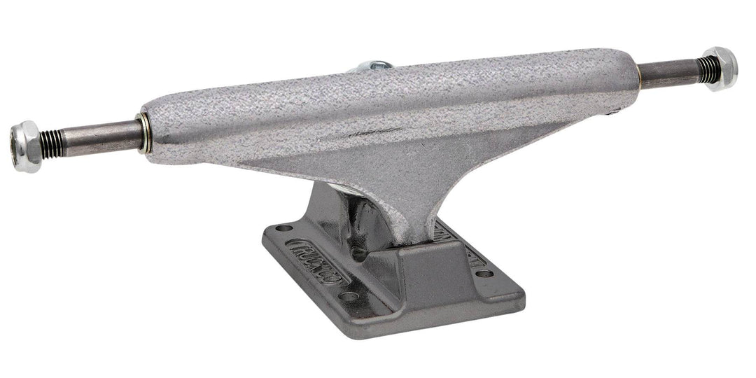INDEPENDENT STAGE 11 IKP RAW SILVER TRANS BLACK SKATEBOARD TRUCKS - One Revolver Surfboards