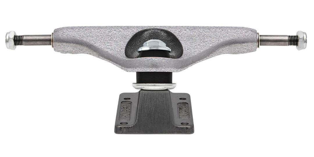 INDEPENDENT STAGE 11 IKP RAW SILVER TRANS BLACK SKATEBOARD TRUCKS - One Revolver Surfboards