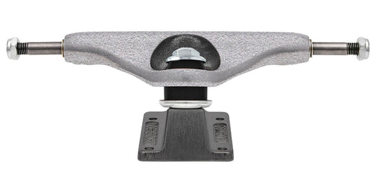 INDEPENDENT STAGE 11 IKP RAW SILVER TRANS BLACK SKATEBOARD TRUCKS - One Revolver Surfboards