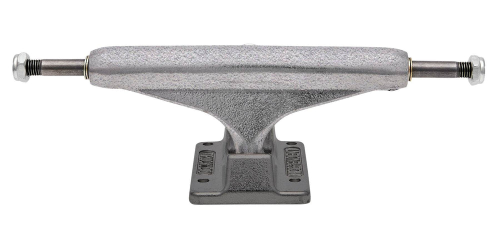 INDEPENDENT STAGE 11 IKP RAW SILVER TRANS BLACK SKATEBOARD TRUCKS - One Revolver Surfboards