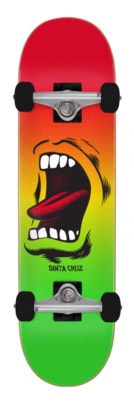 SANTA CRUZ SCREAMING MOUTH 8" COMPLETE SKATEBOARD