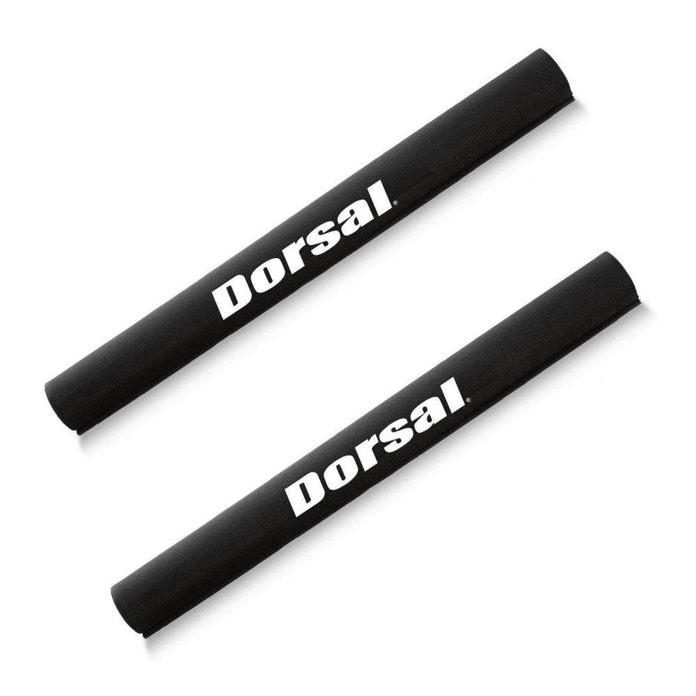 DORSAL Round Crossbar Surfboard Longboard Snowboard SUP Surf Roof Rack Pads Pack of 2 - One Revolver Surfboards