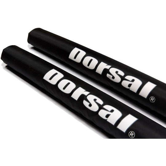 DORSAL Round Crossbar Surfboard Longboard Snowboard SUP Surf Roof Rack Pads Pack of 2 - One Revolver Surfboards