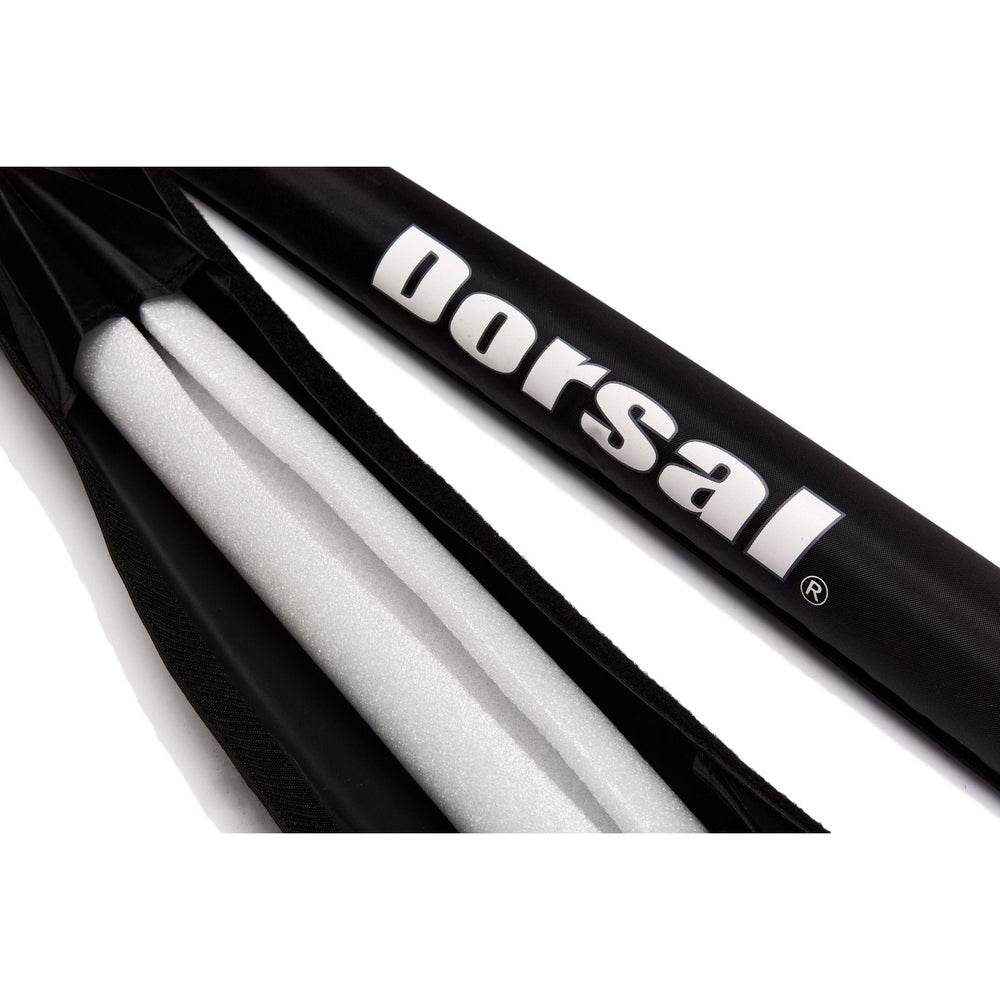 DORSAL Round Crossbar Surfboard Longboard Snowboard SUP Surf Roof Rack Pads Pack of 2 - One Revolver Surfboards