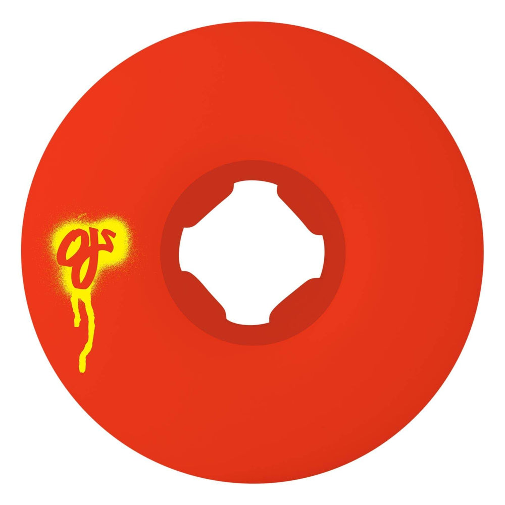Oj Throw Ups Chubbies Red 56mm 101a Skateboard Wheels - One Revolver Surfboards