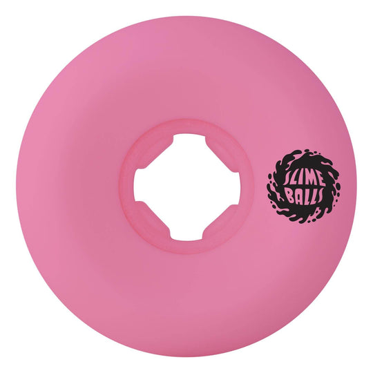 Slime Balls Tear Away Maggots Hardlines Pink 54mm 97a Skateboard Wheels - One Revolver Surfboards