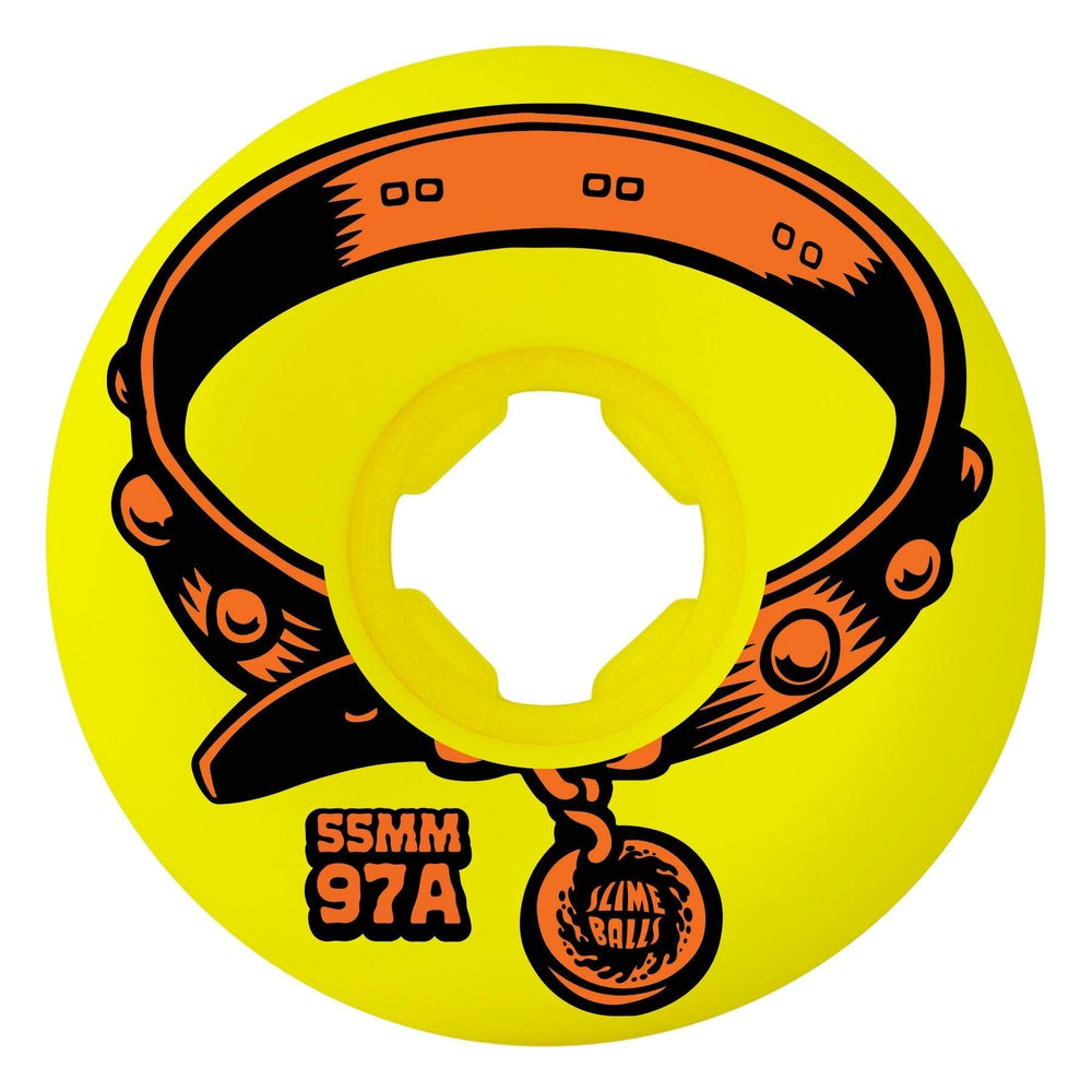 Slime Balls Eric Dressen Pup Vomit Mini Green Hardline 55mm 97a Skateboard Wheels - One Revolver Surfboards