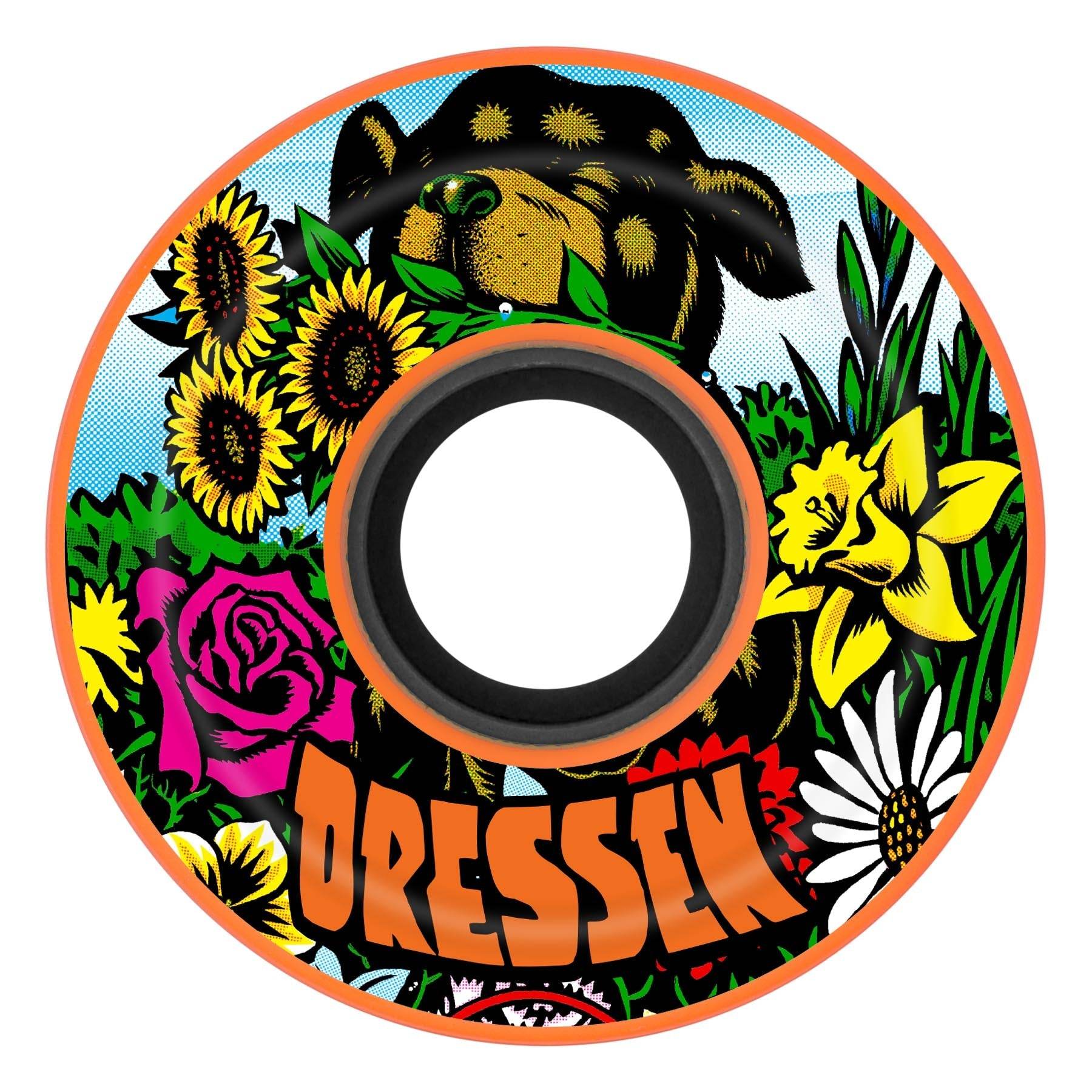Slime Balls Eric Dressen Pup Reissue OG Slime Orange 60mm 78a Skateboard Wheels - One Revolver Surfboards