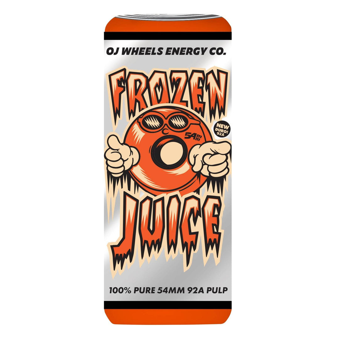 Oj Frozen Energy Keyframe Orange 54mm 92a Skateboard Wheels - One Revolver Surfboards