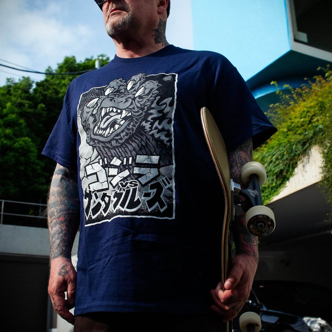 Santa Cruz x Godzilla Hand Front T-Shirt - One Revolver Surfboards