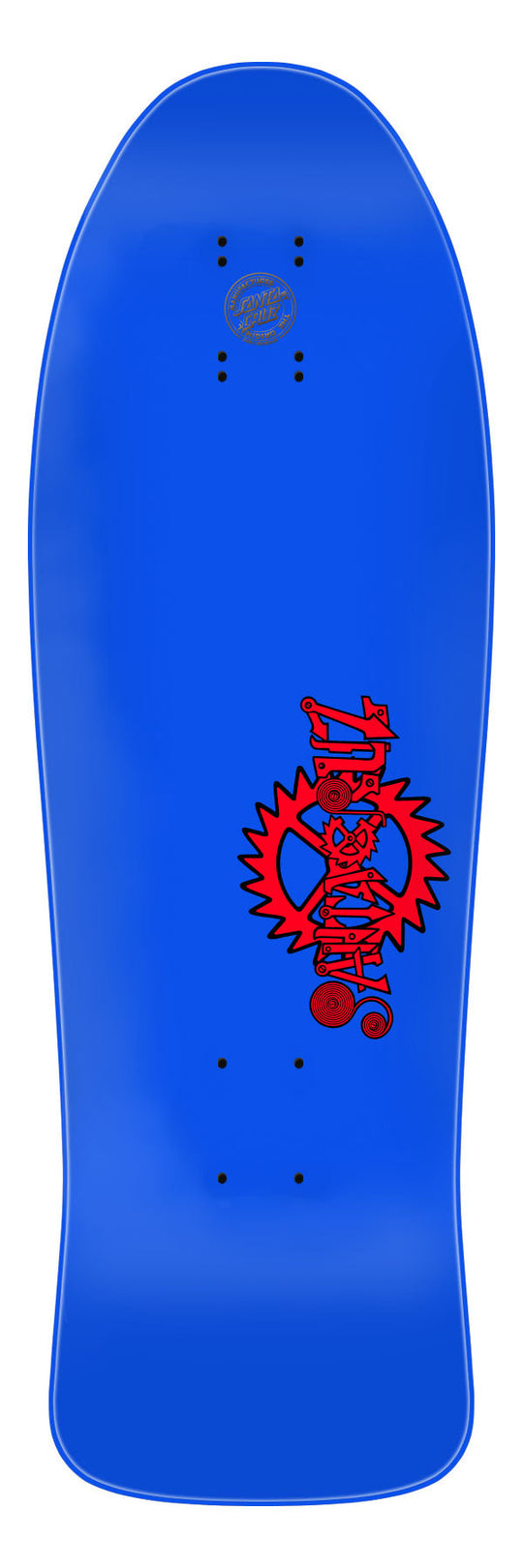 SANTA CRUZ CLAUS GRABKE "ALL AROUND" 9.89" SKATEBOARD DECK - One Revolver Surfboards